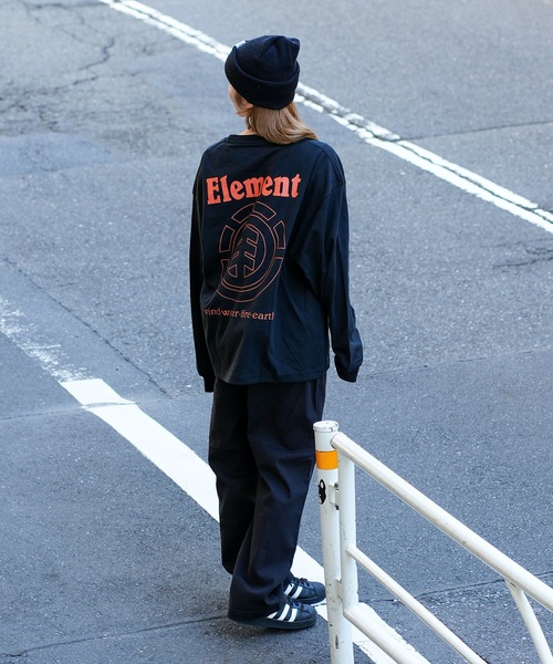 ELEMENT(エレメント)の「ELEMENT メンズ ELEMENTALITY LS ロンT/エレメントバックプリント長袖ロンT(Tシャツ/カットソー・メンズ・ブラック/ベージュ/ホワイト・LARGE/X-LARGE/MEDIUM)」の21枚目の写真