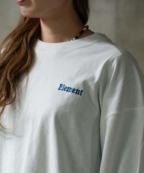 ELEMENT(エレメント)の「ELEMENT メンズ ELEMENTALITY LS ロンT/エレメントバックプリント長袖ロンT(Tシャツ/カットソー・メンズ・ブラック/ベージュ/ホワイト・LARGE/X-LARGE/MEDIUM)」の18枚目の写真