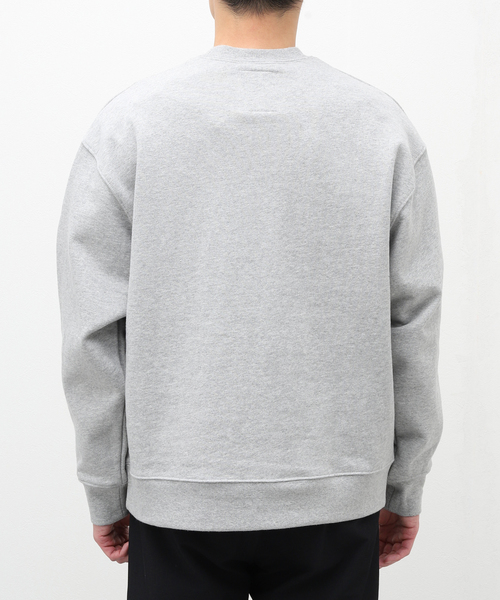 EDIFICE（エディフィス）の「【TEXTILE PAINT】クルーネック スウェット（スウェット・メンズ・ブラック/グレー/ホワイト/レッド・MEDIUM/LARGE）」の8枚目の写真