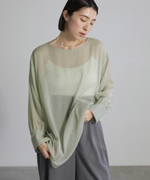 2WAYシフォンブラウス