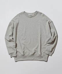 ◆【WEB限定】USAコットン裏毛スウェットクルーネック