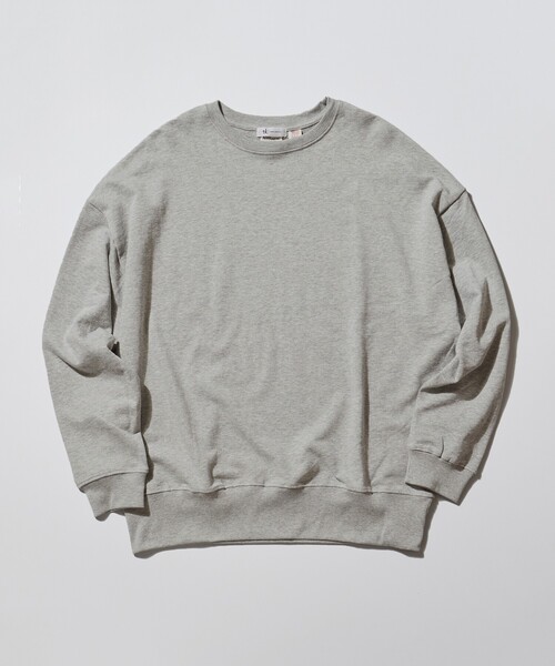tk.TAKEO KIKUCHI（ティーケータケオキクチ）の「◆【WEB限定】USAコットン裏毛スウェットクルーネック（スウェット・メンズ・カーキ/ライトグレー系6/ブルー/ベージュ/ブラック・02/03/04）」の3枚目の写真
