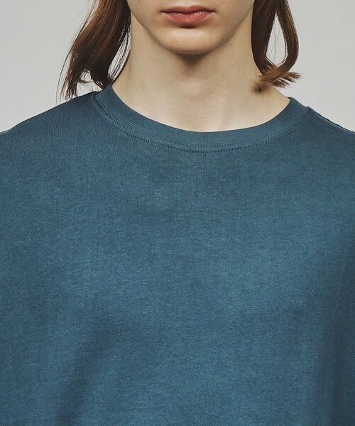 tk.TAKEO KIKUCHI（ティーケータケオキクチ）の「◆【WEB限定】USAコットン裏毛スウェットクルーネック（スウェット・メンズ・カーキ/ライトグレー系6/ブルー/ベージュ/ブラック・02/03/04）」の10枚目の写真