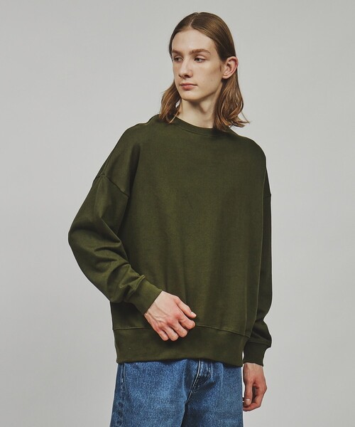 tk.TAKEO KIKUCHI（ティーケータケオキクチ）の「◆【WEB限定】USAコットン裏毛スウェットクルーネック（スウェット・メンズ・カーキ/ライトグレー系6/ブルー/ベージュ/ブラック・02/03/04）」の20枚目の写真