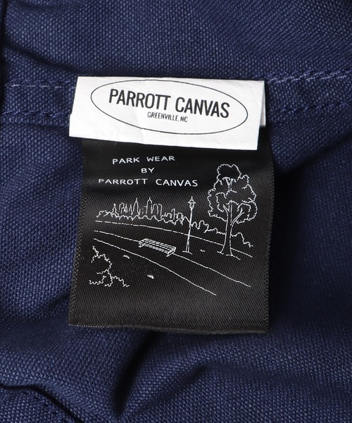 PARROTT CANVAS(パロットキャンバス)の「PARROTT CANVAS/パロットキャンバス SHOES BAG シューズバッグ 巾着バッグ(エコバッグ/サブバッグ・メンズ・キナリ/ネイビー・FREE)」の12枚目の写真