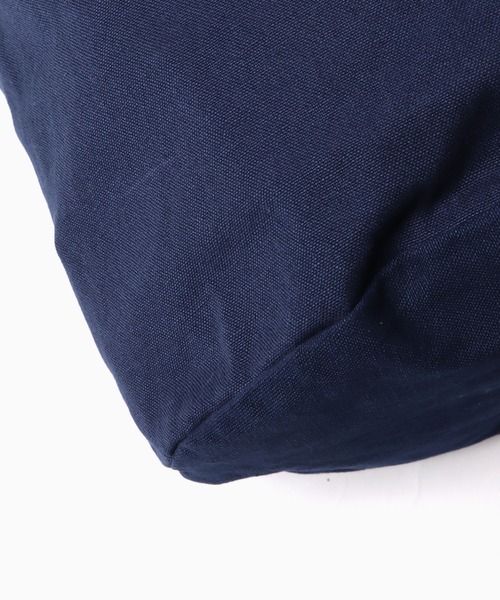 PARROTT CANVAS(パロットキャンバス)の「PARROTT CANVAS/パロットキャンバス SHOES BAG シューズバッグ 巾着バッグ(エコバッグ/サブバッグ・メンズ・キナリ/ネイビー・FREE)」の9枚目の写真