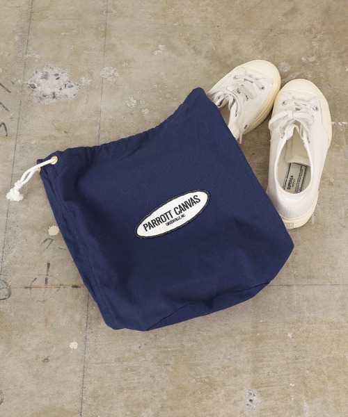 PARROTT CANVAS/パロットキャンバス SHOES BAG シューズバッグ 巾着