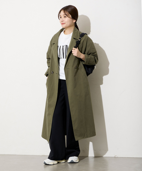 【新品未使用】JOURNAL STANDARD コットンツイルロングコート JOURNAL STANDARD（ジャーナルスタンダード）の「□□□コットンツイル