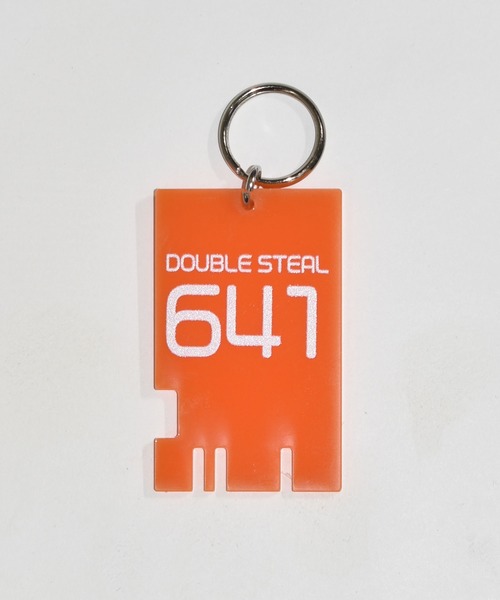 DOUBLE STEAL（ダブルスティール）の「カードキーホルダー（キーホルダー・メンズ・ブラック/パープル/オレンジ/ブルー/グリーン/クリア・FREE）」の20枚目の写真