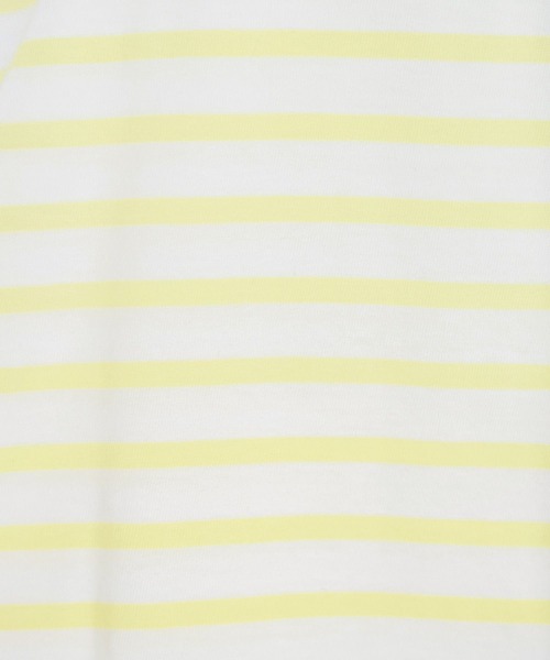 LOWRYS FARM（ローリーズファーム）の「ボーダードルマンロングスリーブ　100810（Tシャツ/カットソー・キッズ・パープル/マルチ/イエロー・150cm/140cm/120cm/110cm/130cm）」の4枚目の写真