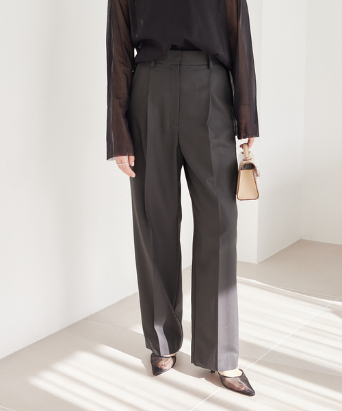 plage（プラージュ）の「【R'IAM】ソモウワイドパンツ（スラックス