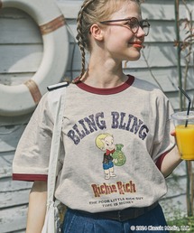 【CASPER / Richie Rich / FELIX】別注ヴィンテージ加工 グラフィックプリント半袖Ｔシャツ