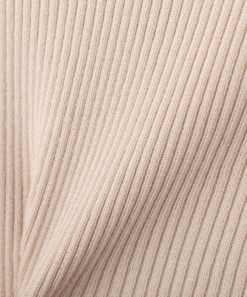 PROPORTION BODY DRESSING(プロポーションボディドレッシング)の「ペプラムキャミニットセット / 1214170316(ニット/セーター・レディース・ベージュ/ブラック・MEDIUM/SMALL)」の3枚目の写真