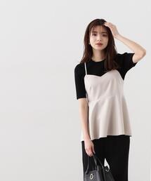 PROPORTION BODY DRESSING | ペプラムキャミニットセット / 1214170316(ニット/セーター)