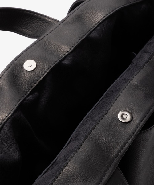 MR.OLIVE(Eagle Of Independence)(イーグルオブインデペンデンス)の「WATER PROOF WASHABLE LEATHER / LOGGER BAG (LARGE)(トートバッグ・メンズ・ブラック/ブラウン・FREE)」の15枚目の写真