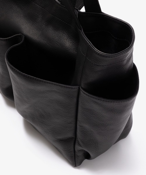 MR.OLIVE(Eagle Of Independence)(イーグルオブインデペンデンス)の「WATER PROOF WASHABLE LEATHER / LOGGER BAG (LARGE)(トートバッグ・メンズ・ブラック/ブラウン・FREE)」の16枚目の写真