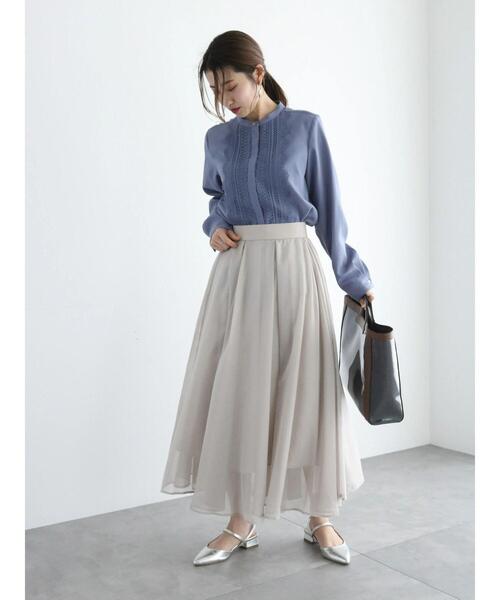 Te chichi(テチチ)の「バックストラップミュール(パンプス・レディース・シルバー/グリーン・38/37)」の4枚目の写真