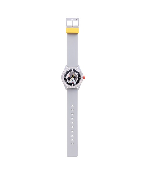 Q&Q SmileSolar(キューアンドキュースマイルソーラー)の「Q&Q SmileSolar / DISNEY COLLECTION ミッキー グレー(アナログ腕時計・レディース・グレー/ブラック・M)」の5枚目の写真