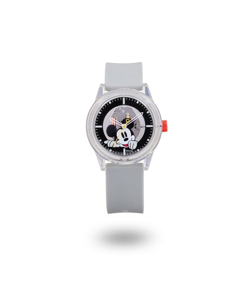 Q&Q SmileSolar(キューアンドキュースマイルソーラー)の「Q&Q SmileSolar / DISNEY COLLECTION ミッキー グレー(アナログ腕時計・レディース・グレー/ブラック・M)」の6枚目の写真