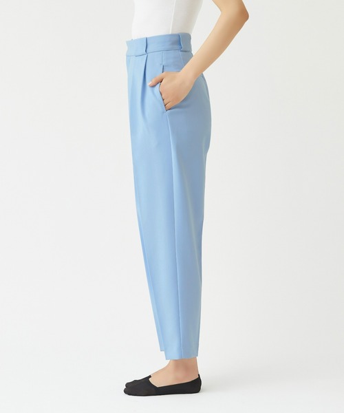 Tuche(トゥシェ)の「Tuche/トゥシェ ストレッチパンツ ダブルクロス テーパード(その他パンツ・レディース・ブラック/サックスブルー/クリーム/ネイビー/キャメル・SMALL/MEDIUM/LARGE/X-LARGE)」の18枚目の写真