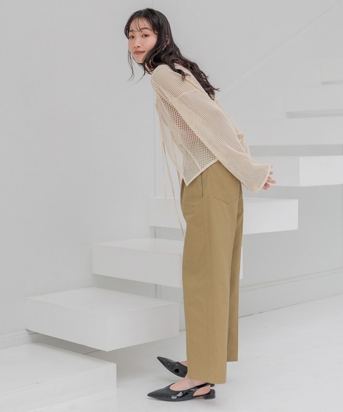 LOWRYS FARM（ローリーズファーム）の「カジュアルワイドパンツ 108364