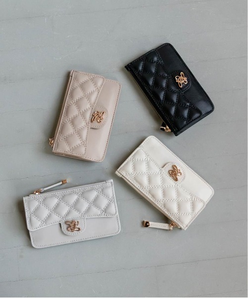 ＊未使用品＊キルティング フラグメントケース/ケース キルティングフラップフラグメントケース（パスケース）｜RANDA