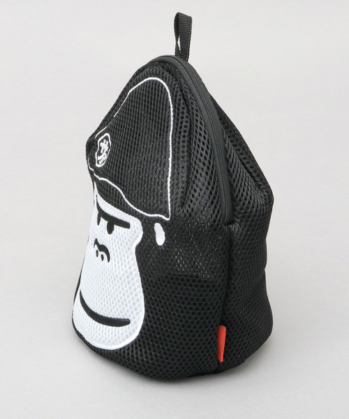ごリラックス（ゴリラックス）の「メッシュポーチ まもるさんの洗えるポーチ（ポーチ・メンズ・グレー/ブラック・FREE）」の15枚目の写真
