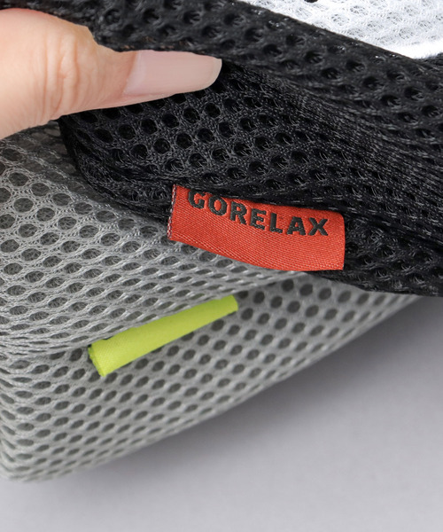 ごリラックス（ゴリラックス）の「メッシュポーチ まもるさんの洗えるポーチ（ポーチ・メンズ・グレー/ブラック・FREE）」の13枚目の写真