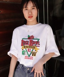 CORNERS | ROSEBOWLプリントTシャツ(Tシャツ/カットソー)