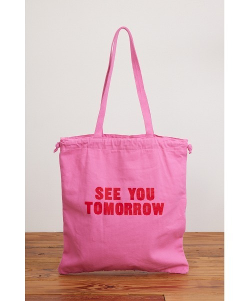 RODEO CROWNS WIDE BOWL(ロデオクラウンズワイドボウル)の「(JS)OSBSトートバック(トートバッグ・レディース・オフホワイト/ピンク/ブルー/オレンジ系その他・FREE)」の11枚目の写真