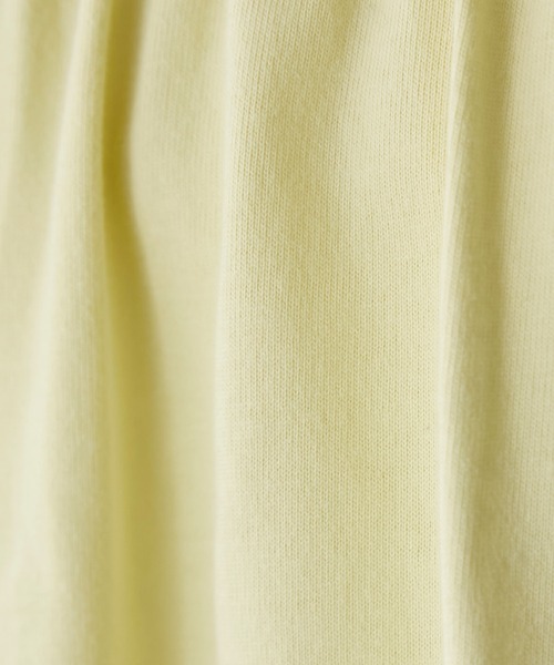 forksy.（フォルクシー）の「【forksy.】フレアスリーブフリルメローオーバーサイズTシャツ（Tシャツ/カットソー・レディース・アイボリー/ライム/ホワイト/チャコール/ダークラベンダー・FREE）」の15枚目の写真