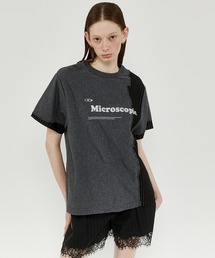 Microscopic T-shirt/MicroscopicTシャツ【MAISON SPECIAL/メゾンスペシャル】
