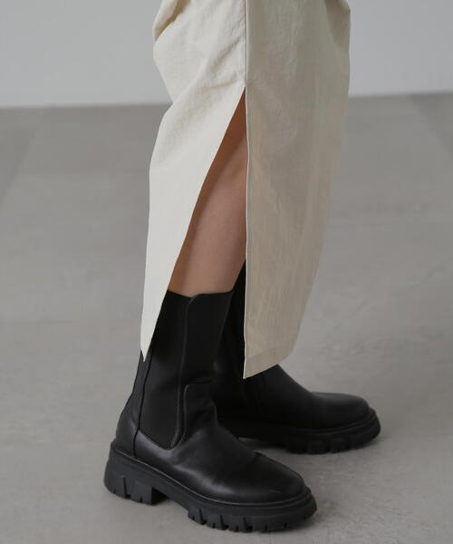 FREE'S MART（フリーズマート）の「◆サイドタックナロースカート（スカート・レディース・ブラック/ベージュ/カーキ・MEDIUM/SMALL）」の13枚目の写真