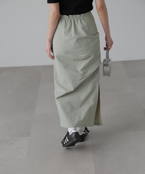 FREE'S MART（フリーズマート）の「◆サイドタックナロースカート（スカート・レディース・ブラック/ベージュ/カーキ・MEDIUM/SMALL）」の16枚目の写真