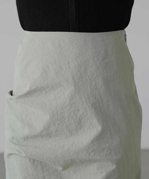 FREE'S MART（フリーズマート）の「◆サイドタックナロースカート（スカート・レディース・ブラック/ベージュ/カーキ・MEDIUM/SMALL）」の20枚目の写真