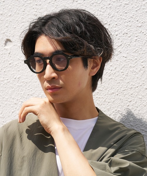 Zoff（ゾフ）の「【髙島 涼さんコラボ】RT-2402 ボストン型 サングラス｜角が特徴的なクラウンパント型｜Zoff｜Ryo Takashima（サングラス・メンズ・ブラウン/ブラック/クリア・FREE）」の10枚目の写真