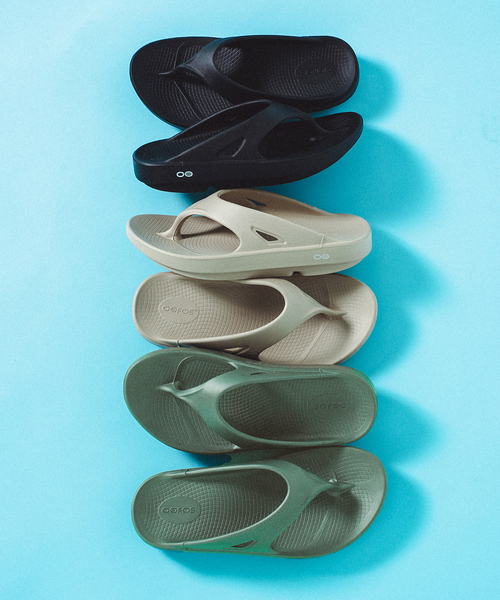 OOFOS（ウーフォス）の「OOFOS / ウーフォス Ooriginal（サンダル・メンズ・ベージュ/ブラック/カーキ・25cm/26cm/27cm/28cm）」の6枚目の写真