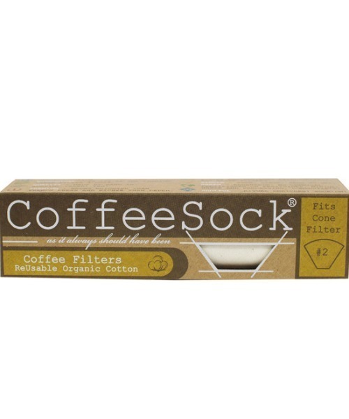 GEORGE'S(ジョージズ)の「CoffeeSock コーヒーフィルター 2枚セット(キッチンツール・レディース・キナリ・FREE)」の2枚目の写真