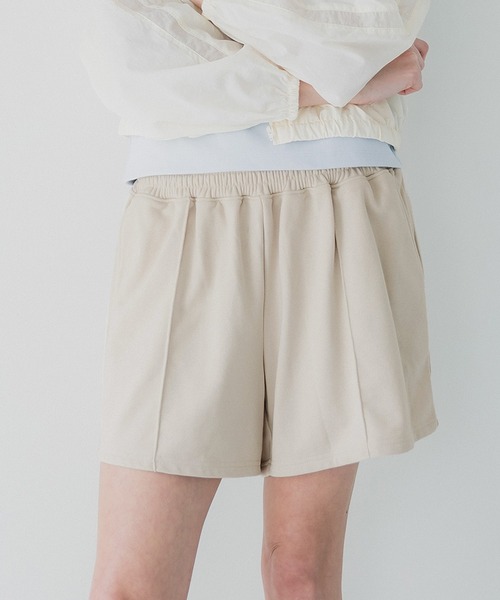 センターシームスウェットショートパンツ（スウェットパンツ