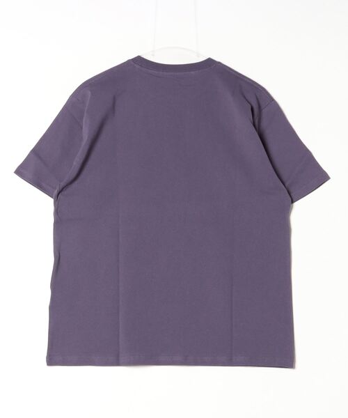 go slow caravan（ゴースローキャラバン）の「go slow caravan/ゴースローキャラバン　USA/C フェス猫Tシャツ（Tシャツ/カットソー・メンズ・パープル/ホワイト・MEDIUM/LARGE）」の3枚目の写真