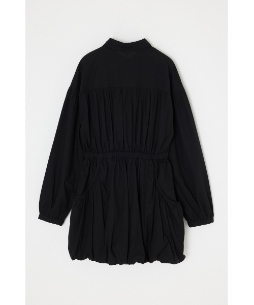 MOUSSY(マウジー)の「BALLOON シャツ ドレス(ワンピース・レディース・ブラック/ホワイト・1/2)」の4枚目の写真