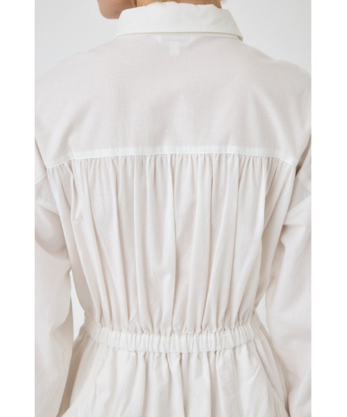 MOUSSY(マウジー)の「BALLOON シャツ ドレス(ワンピース・レディース・ブラック/ホワイト・1/2)」の15枚目の写真