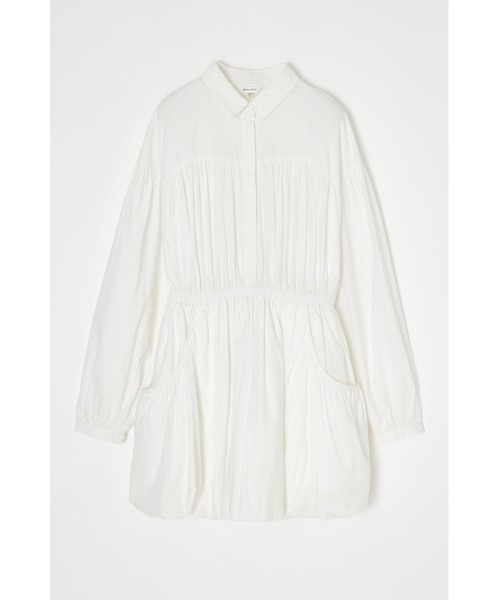 MOUSSY(マウジー)の「BALLOON シャツ ドレス(ワンピース・レディース・ブラック/ホワイト・1/2)」の20枚目の写真