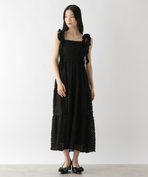 Heather（ヘザー）の「リボンヒールサンダル　113316（サンダル・レディース・シルバー/シルバー系その他/ブラック/ブラック系その他/シルバー系その他2・M/L）」の11枚目の写真