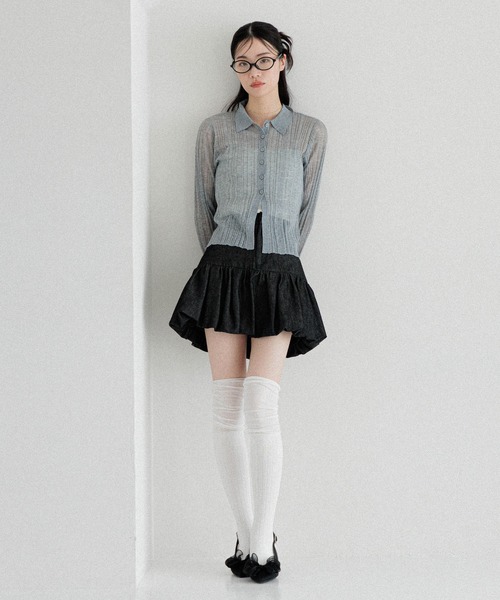 Heather（ヘザー）の「リボンヒールサンダル　113316（サンダル・レディース・シルバー/シルバー系その他/ブラック/ブラック系その他/シルバー系その他2・M/L）」の15枚目の写真