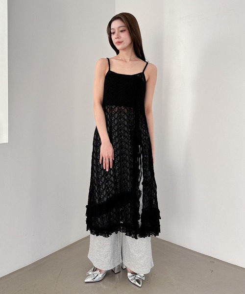 Heather リボンヒールサンダル　黒 楽天市場】【SALE／66%OFF】リボンヒールサンダル Heather