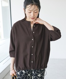 レーヨントロミ羽織りシャツ