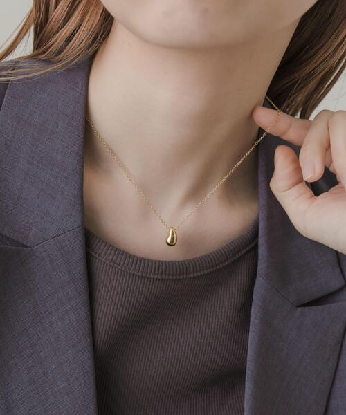 SMELLY（スメリー）の「ステンレスドロップネックレス（ネックレス・レディース・シルバー/ゴールド・-）」の12枚目の写真