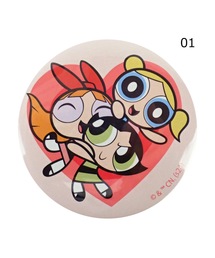FLAPPER（フラッパー）の「The Powerpuff Girls×Flapper缶バッチミラー（手鏡/メイクミラー）」
