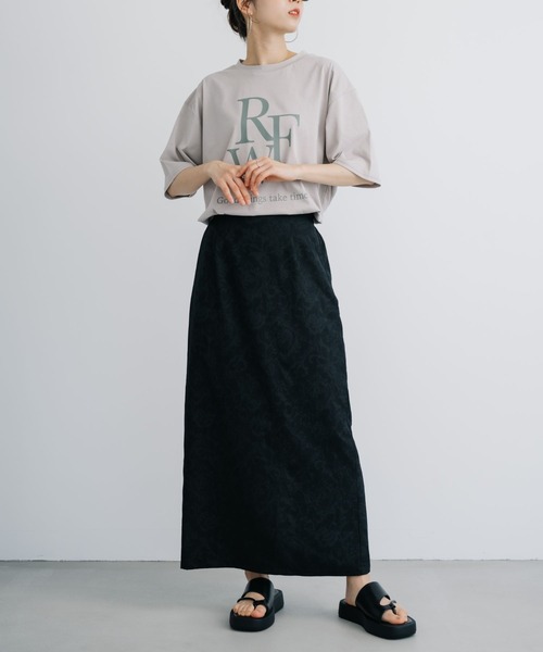 refinedworks(リファインドワークス)の「【refinedworks】 ブランド名をモチーフとしたロゴTシャツ!(Tシャツ/カットソー・レディース・チャコールグレー/ホワイト/ベージュ・FREE)」の17枚目の写真